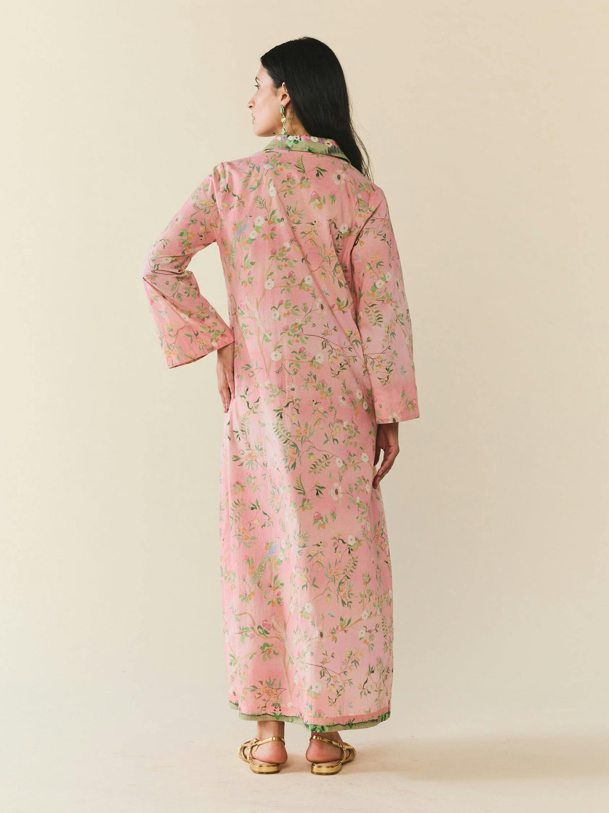 Birdie Dress, Peony Peacock x Larsen McDowell
