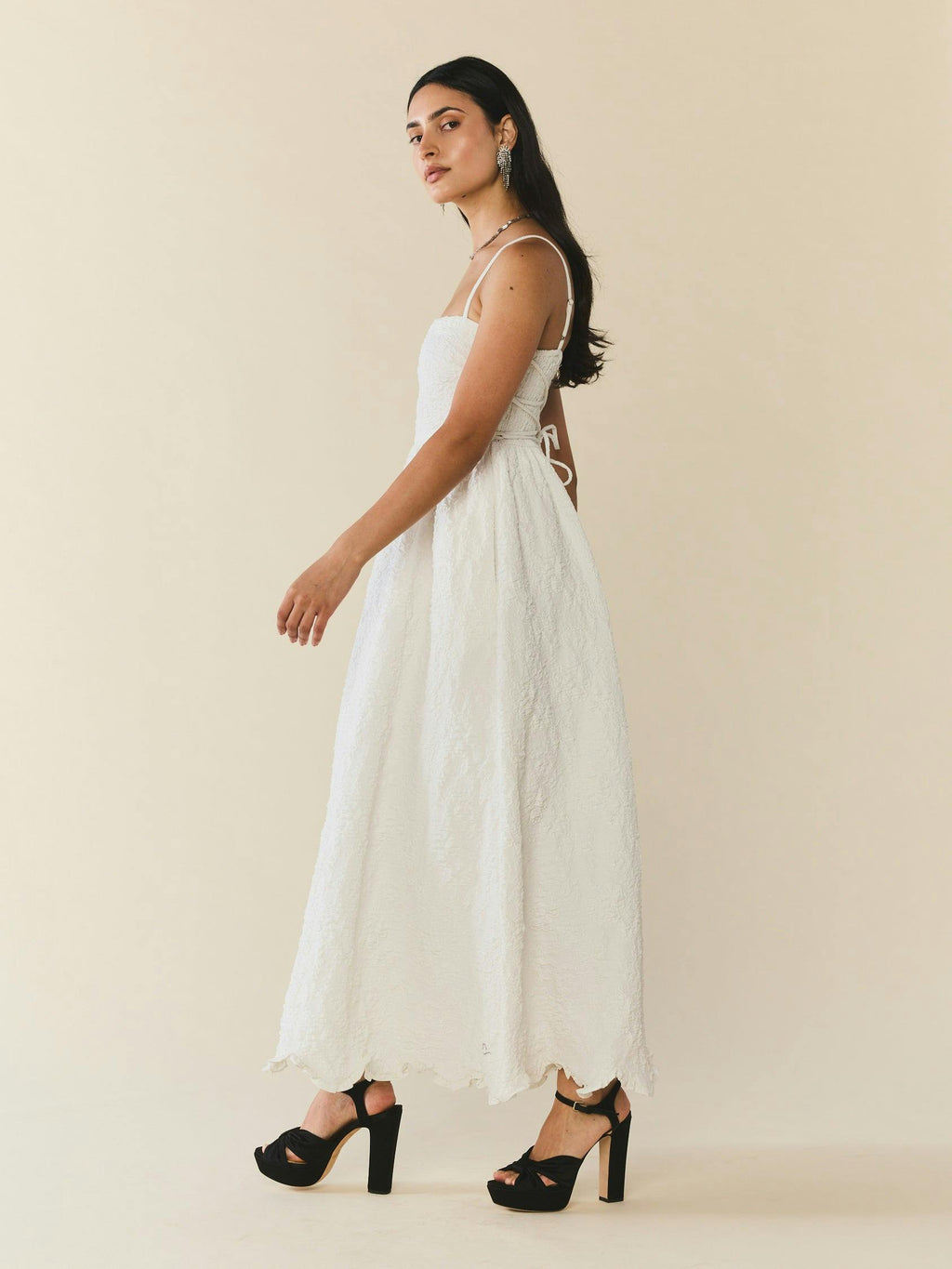 Gavin Dress, Chapel White Floral